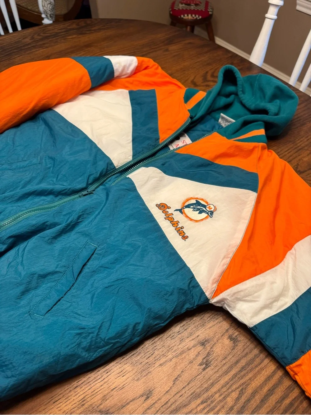 Vintage Miami Dolphins Stadium Apparel Youth Large Jacket